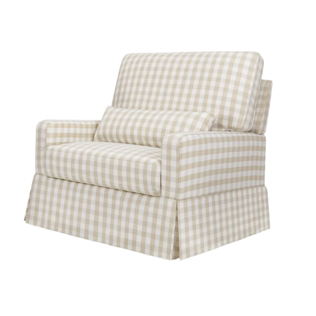 Crawford Chair and a Half Pillowback Swivel Glider