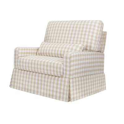 Crawford Chair and a Half Pillowback Swivel Glider
