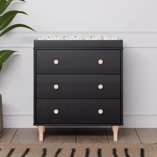 Babyletto Lolly 3 Drawer changer dresser with removable changing tray