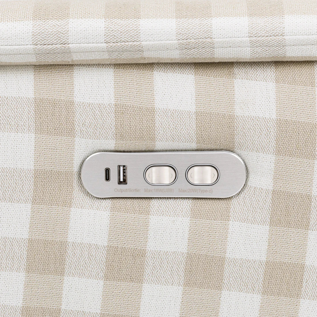 Monogram Willa Plus Power Glider Recliner w/ Power Headrest