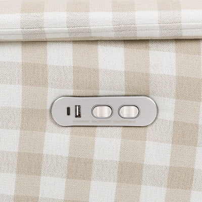 Monogram Willa Plus Power Glider Recliner w/ Power Headrest