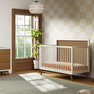 Babyletto Palma MidCentury 4 in 1 Crib W/ Toddler Bed Conversion
