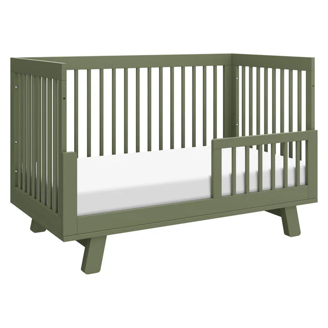 Hudson 3 in 1 Convertible Crib + Toddler Rail
