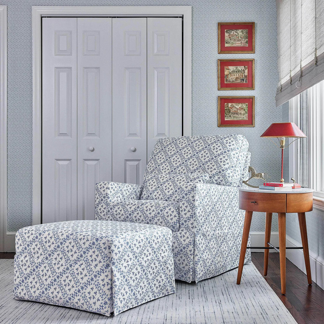 Sarah Flint x Namesake Crawford Gliding Ottoman