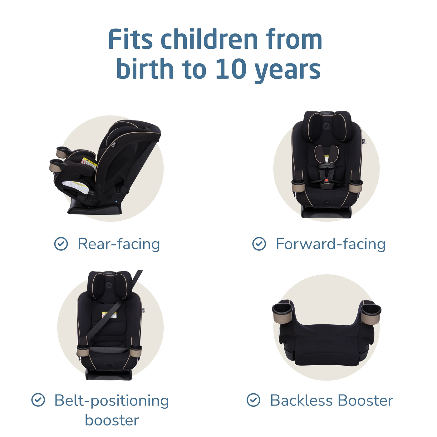 Maxi Cosi Kani 4 in 1 Convertible Car Seat