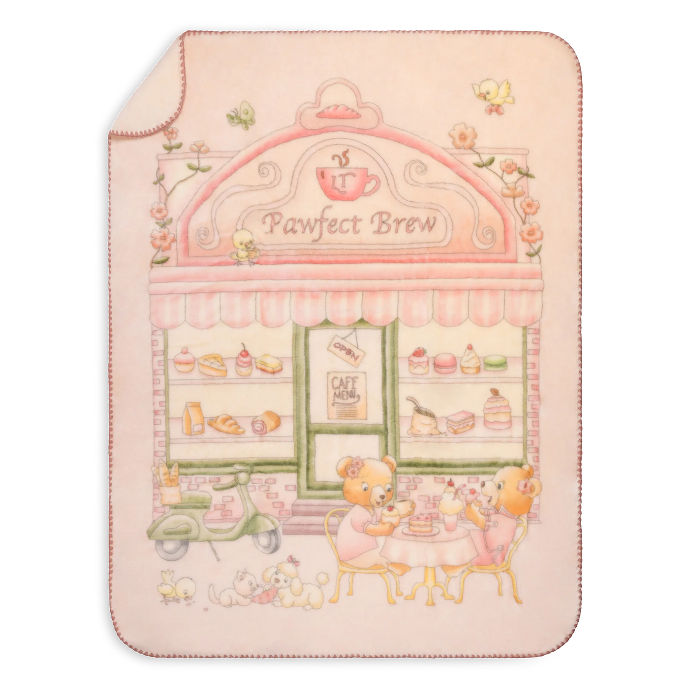 The Lil Teddy's Pawfect Brew Sugary Pink