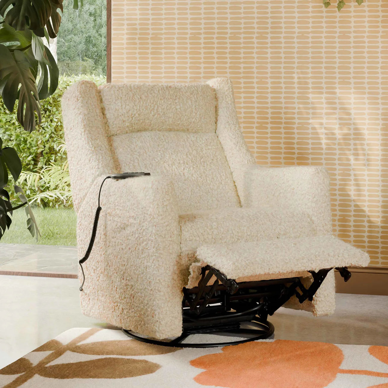 Babyletto Kiwi Deluxe Power Glider Recliner w/ Heat & Massage