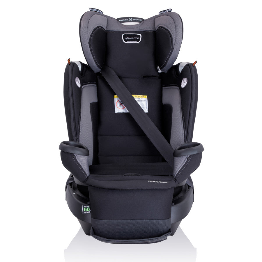 Evenflo Revolve360 Extend Rotational All-in-One Convertible Car Seat with Quick Clean Cover