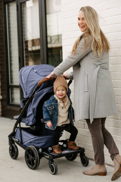 Lascal BuggyBoard Maxi+ Universal RideOn Stroller Board And Saddle Seat