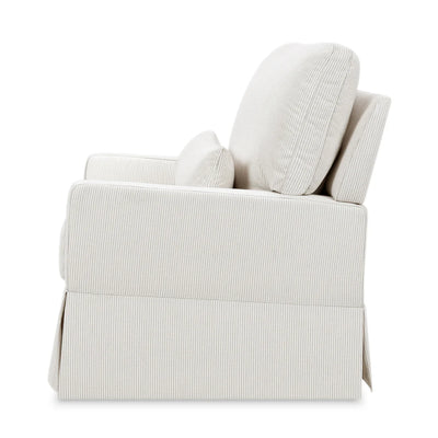 Crawford Chair and a Half Pillowback Swivel Glider