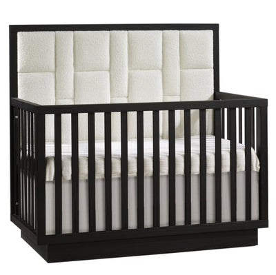 Natart Como Conv. Crib With Uphoistered Panel