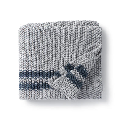 Domani Home Marici Baby Blanket in Cool Blue
