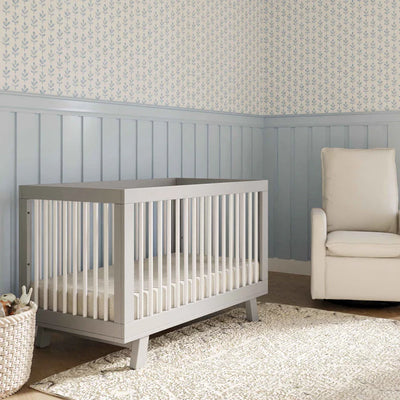 Hudson 3 in 1 Convertible Crib + Toddler Rail