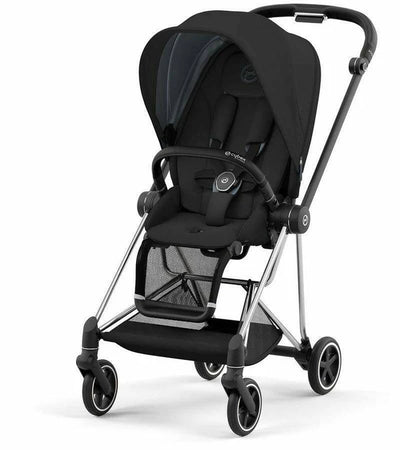 Cybex Mios 3 Stroller and Carry Cot Bundle in Deep Black