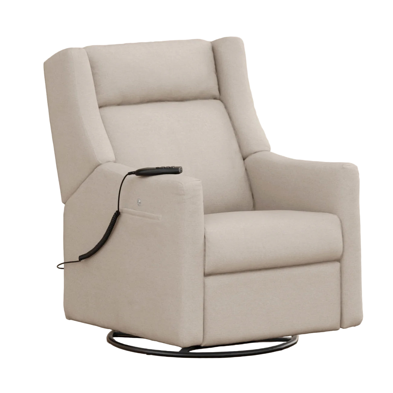 Babyletto Kiwi Deluxe Power Glider Recliner w/ Heat & Massage