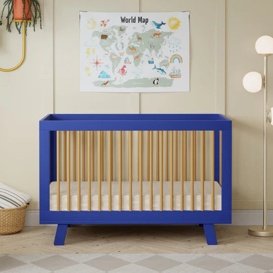 Hudson 3 in 1 Convertible Crib + Toddler Rail