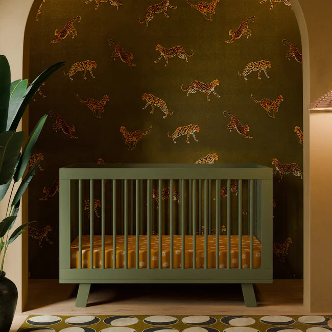 Hudson 3 in 1 Convertible Crib + Toddler Rail