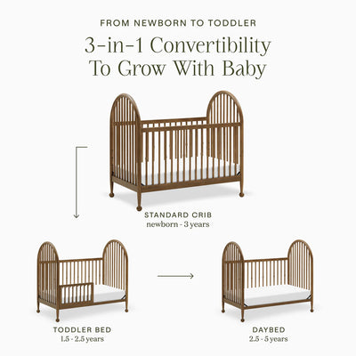 Namesake Alouette 3 in 1 Convertible Spindle Crib