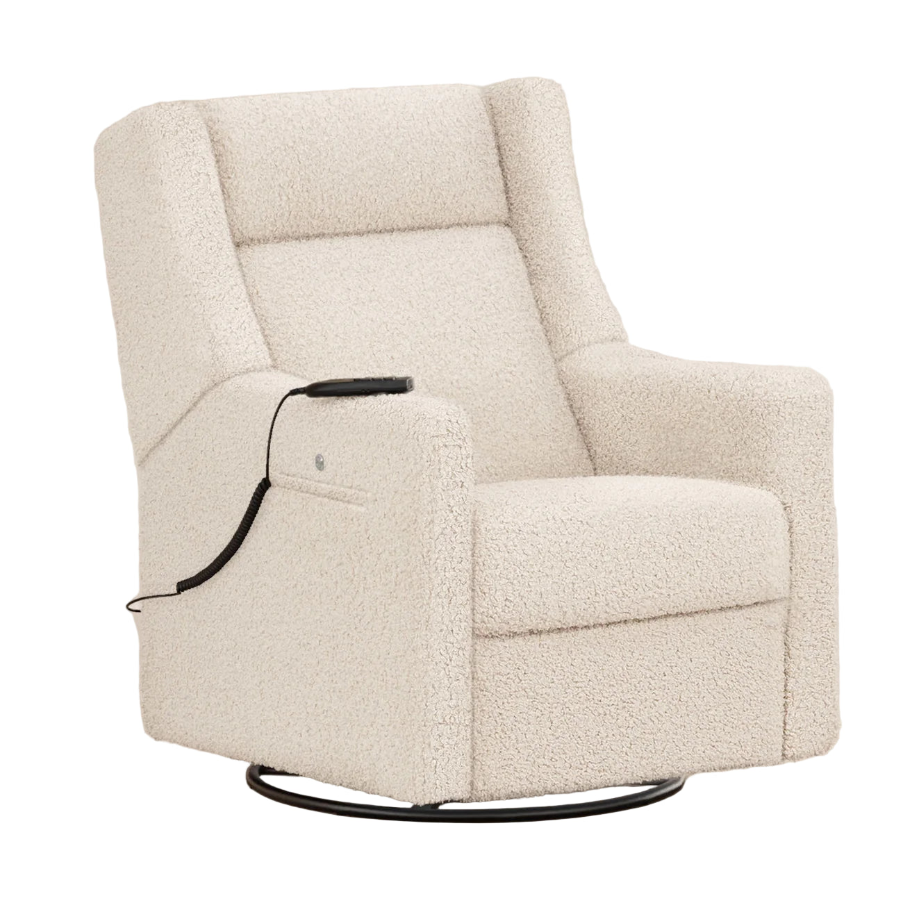 Babyletto Kiwi Deluxe Power Glider Recliner w/ Heat & Massage