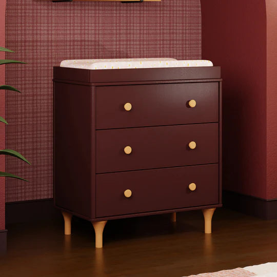Babyletto Lolly 3 Drawer changer dresser with removable changing tray