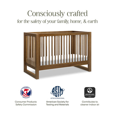 Namesake Nantucket 3 in 1 Convertible Crib With Toddler Bed Conversion Kit