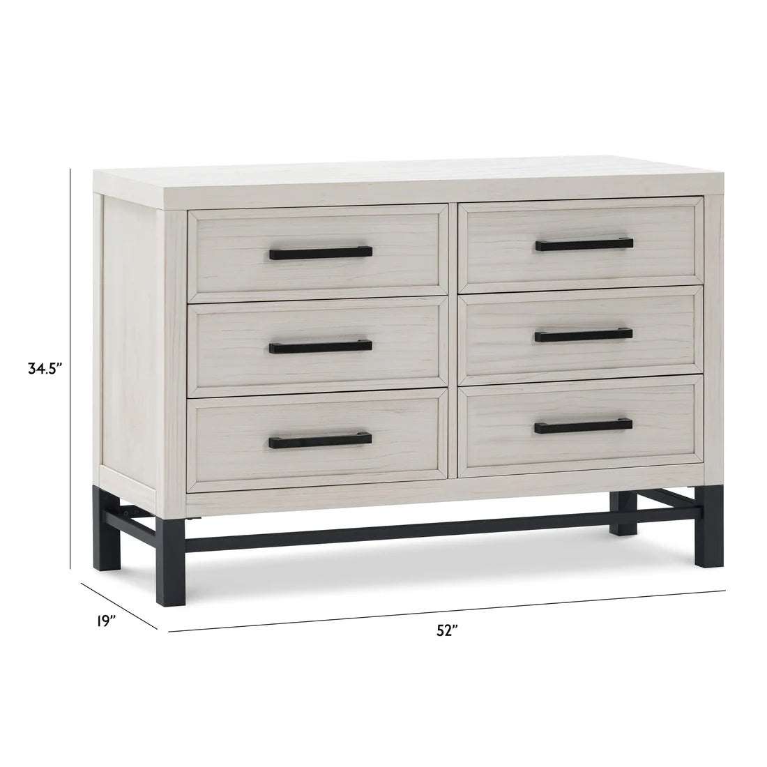 Monogram Newbern 6 Drawer Assembled Dresser