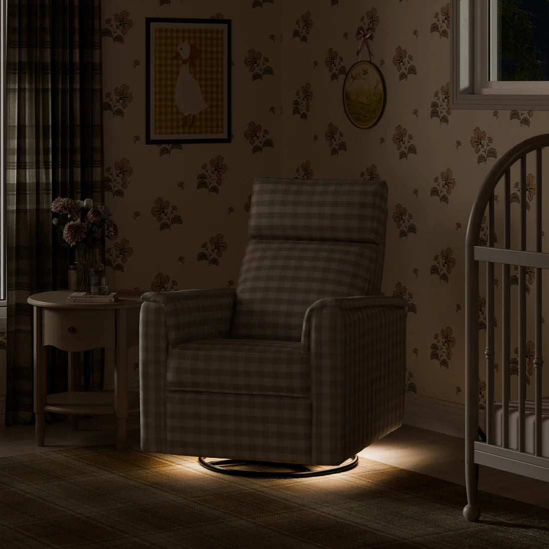 Namesake Willa Pro Power Glider Recliner w/ Power Lumbar