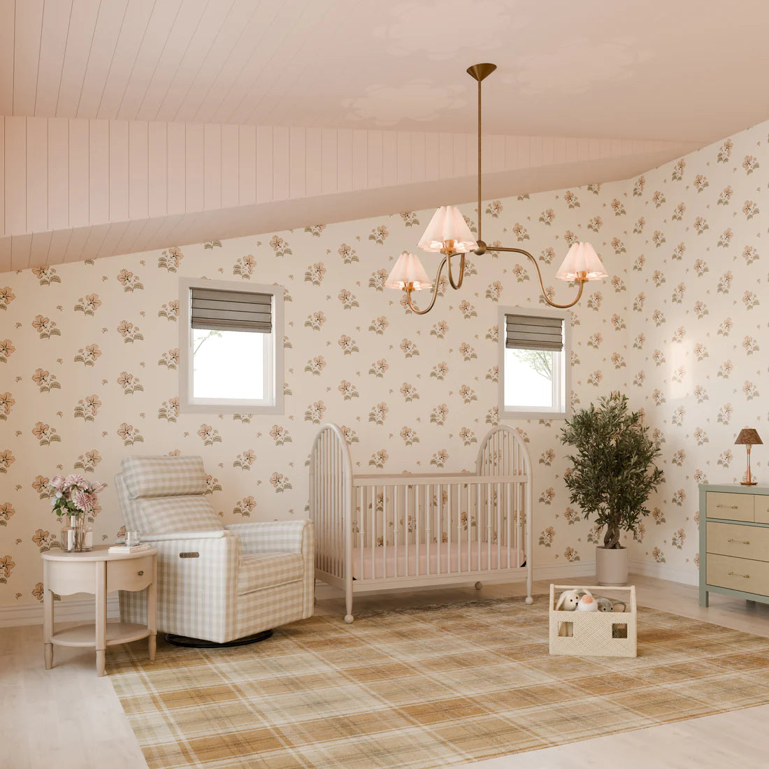 Namesake Willa Pro Power Glider Recliner w/ Power Lumbar