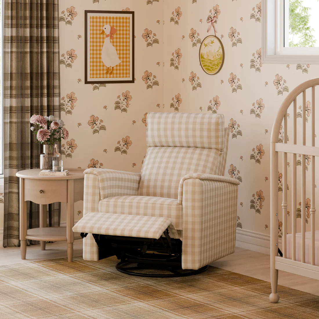 Namesake Willa Pro Power Glider Recliner w/ Power Lumbar