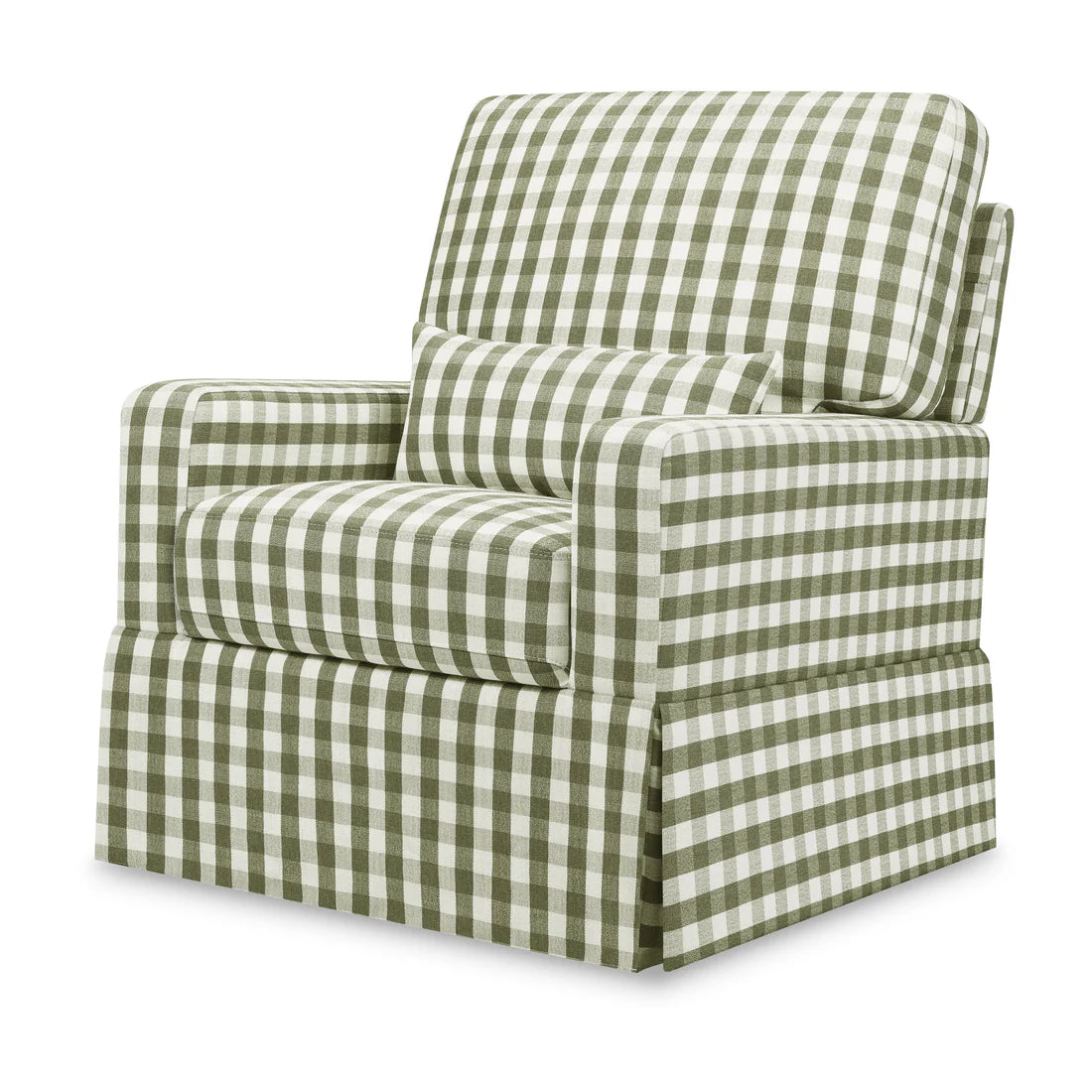 Crawford Pillowback Comfort Swivel Glider