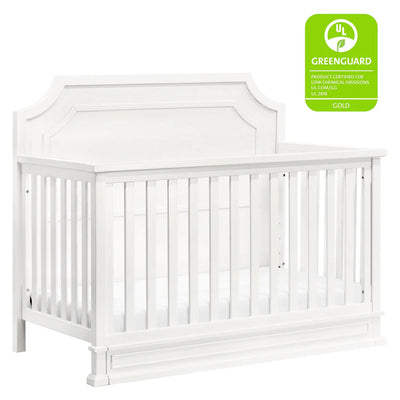Emma Regency 4 in 1 Convertible Crib in Warm White