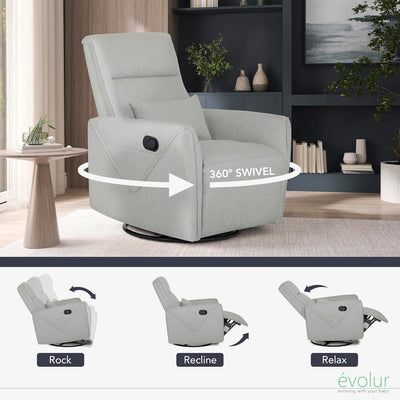 Evolur Sylas Glider Recliner