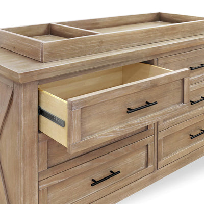Monogram Emory Farmhouse 6 Drawer Dresser