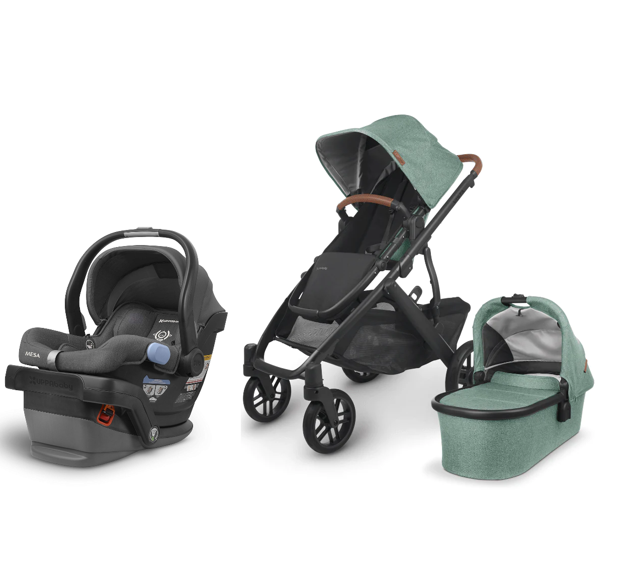 Uppababy top travel system