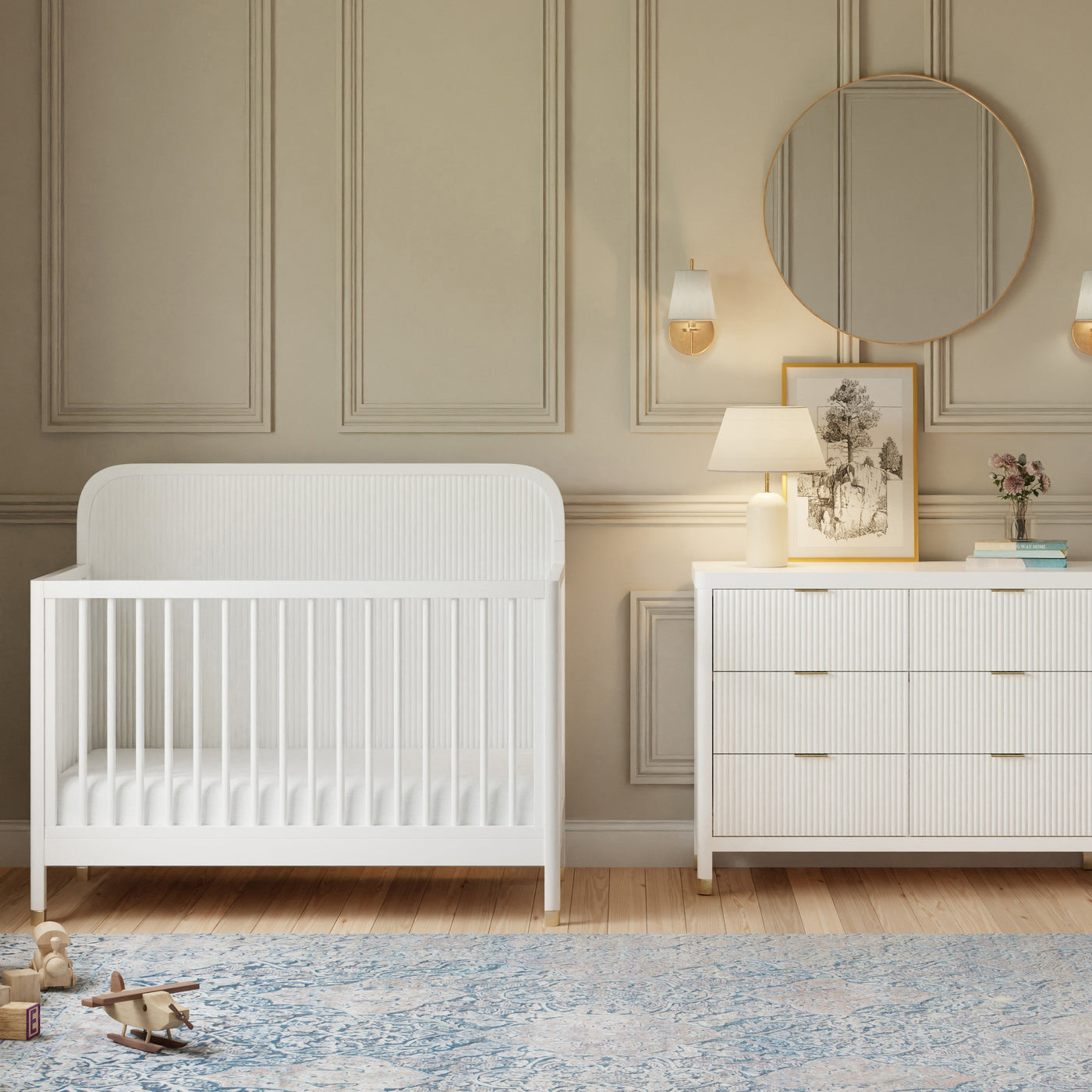 Brimsley Tambour 4 in 1 Convertible Crib