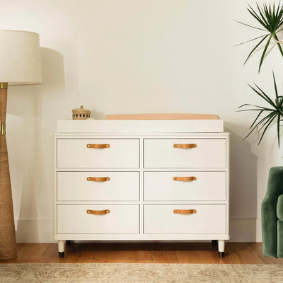Tanner 6 Drawer Dresser in Warm White