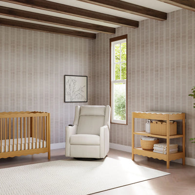 Babyletto Kiwi Deluxe Power Glider Recliner w/ Heat & Massage