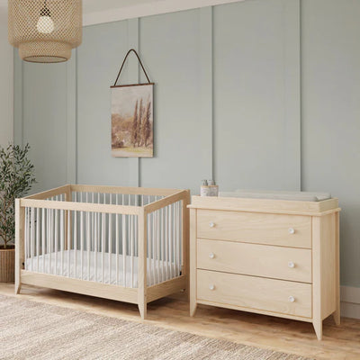 Babyletto Sprout 4 in 1 Convertible Crib w/Toddler Bed Conversion Kit