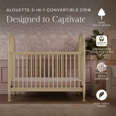 Namesake Alouette 3 in 1 Convertible Spindle Crib