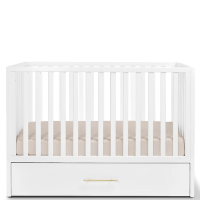 Hushcrib Classic 4 in 1 Crib with Trundle