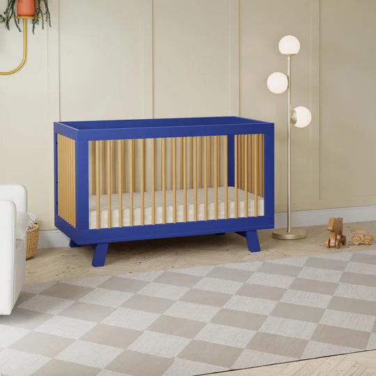 Hudson 3 in 1 Convertible Crib + Toddler Rail