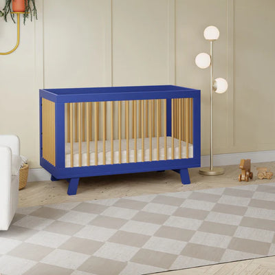 Hudson 3 in 1 Convertible Crib + Toddler Rail