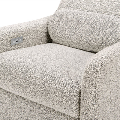 Arc Electronic Recliner and Swivel Glider in Boucle