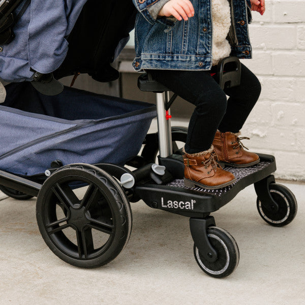Lascal BuggyBoard Maxi+ Universal RideOn Stroller Board And Saddle Seat