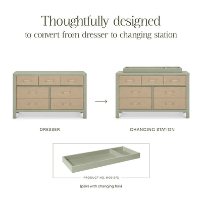 Eloise 7 Drawer Assembled Dresser