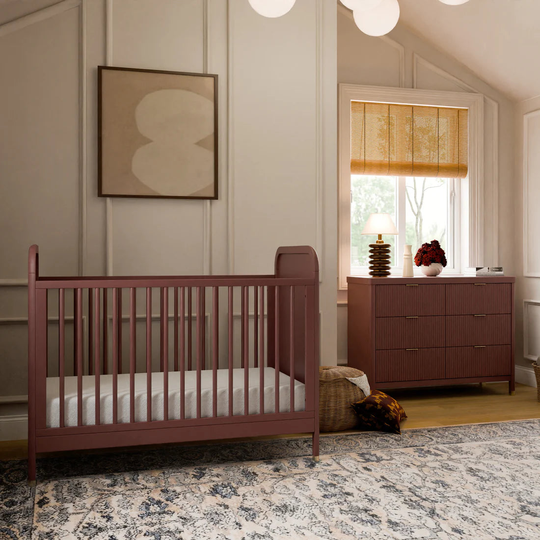 Brimsley Tambour 3 in 1 Convertible Crib