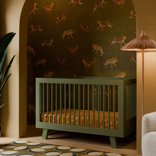 Hudson 3 in 1 Convertible Crib + Toddler Rail
