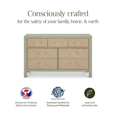 Eloise 7 Drawer Assembled Dresser