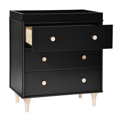 Babyletto Lolly 3 Drawer changer dresser with removable changing tray