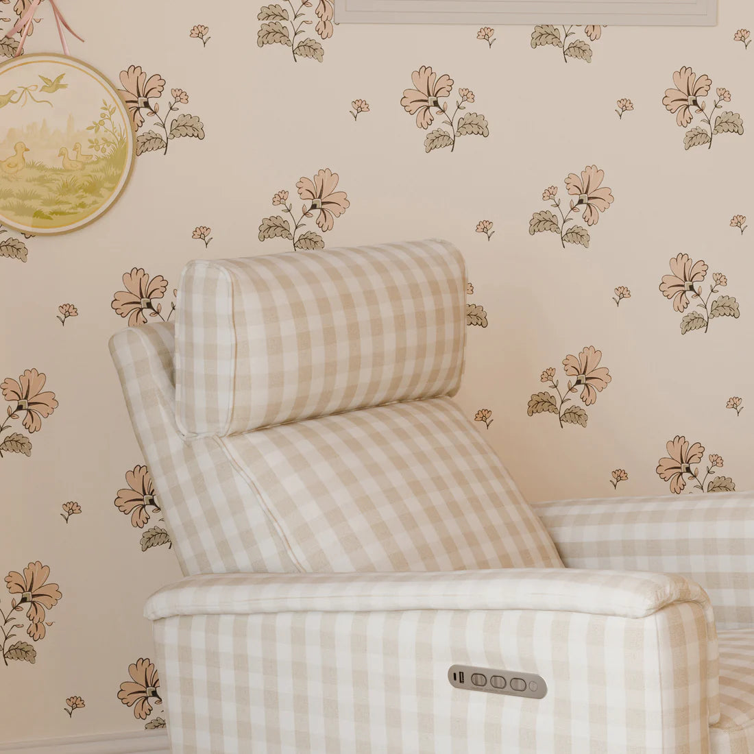 Namesake Willa Pro Power Glider Recliner w/ Power Lumbar